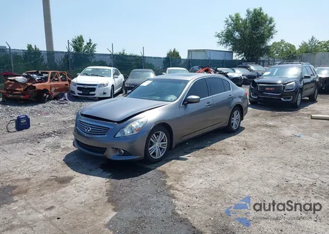 2013 Infiniti G37X z USA, uszkodzony, nr VIN JN1CV6AR3DM762044